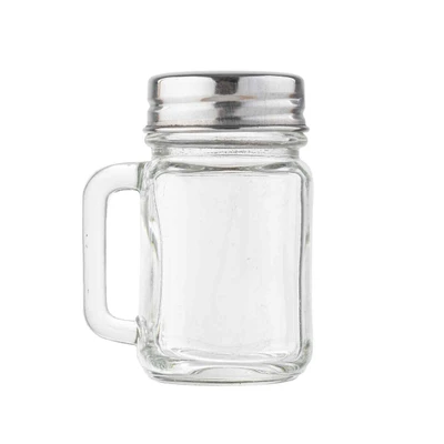 TableCraft Products C170-12 1.5 Oz. Stainless Steel Tops Cash &amp; Carry Mini Mason Salt &amp; Pepper Shaker