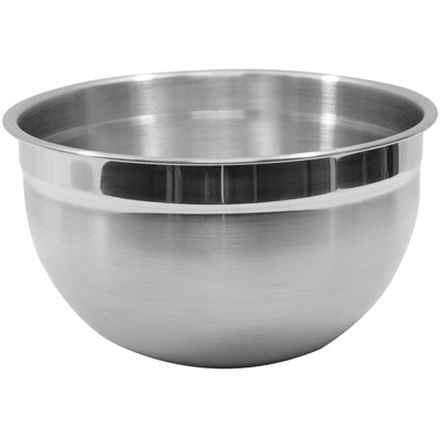 TableCraft Products H834 8 Qt. 12" Dia. x 6 5/8" Stainless Steel Premium Mixing Bowl