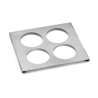 TableCraft Products T4 4 Hole Stainless Steel Squeeze Bottle Template