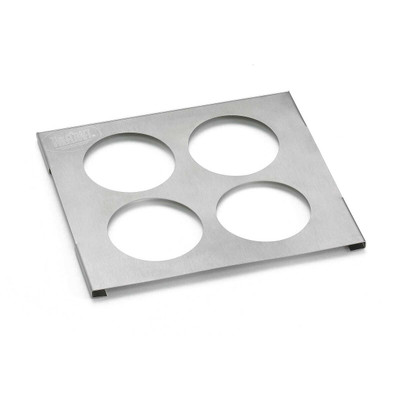 TableCraft Products T4 4 Hole Stainless Steel Squeeze Bottle Template