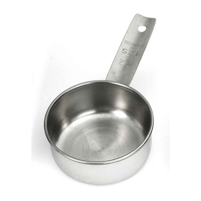 TableCraft Products 724C 1/2 Cup Stainless Steel Measuring Cup
