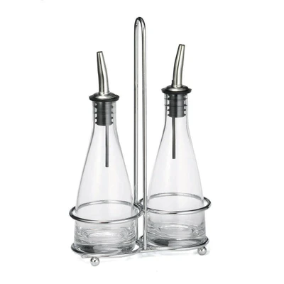 TableCraft Products 611N 6 Oz. Siena Oil &amp; Vinegar Set