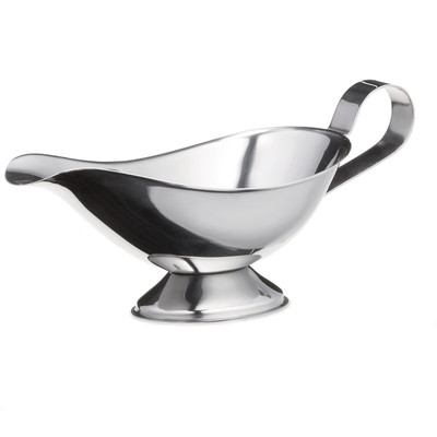 TableCraft Products 7803 3 Oz. With Handle Footed Gravy Boat