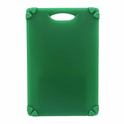 TableCraft Products CBG1218AGN 12&quot; W x 18&quot; D x 1/2&quot; H Plastic Cash &amp; Carry Grippy Cutting Board