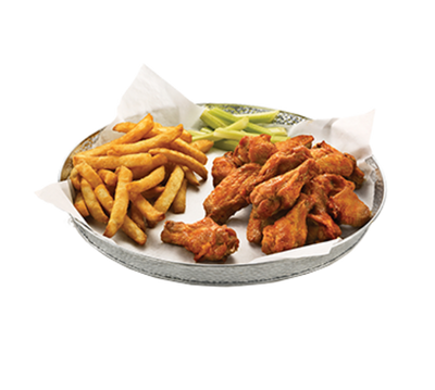 TableCraft Products GP12 12 1/2&quot; Dia. x 1 1/4 Round Galvanized Steel Galvanized Collection Dinner Platter