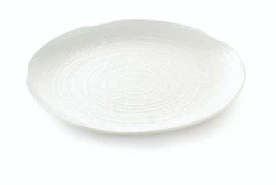 TableCraft Products M22 22" Dia. White Round Melamine Tray