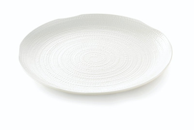 TableCraft Products M22 22" Dia. White Round Melamine Tray