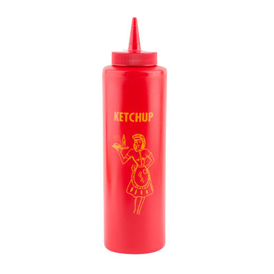 TableCraft Products 1112K 12 Oz. 38mm Opening Nostalgia Squeeze Bottle