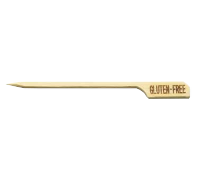 TableCraft Products BAMP35G 3 1/2" Bamboo Cash & Carry Gluten-Free Pick