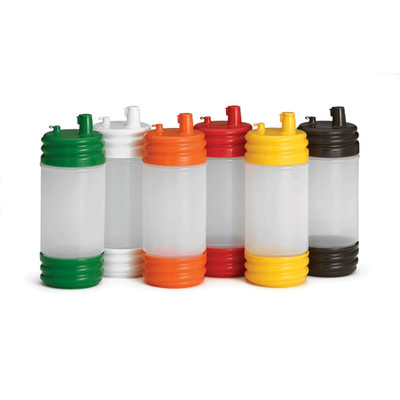 TableCraft Products N32LPA 1 Qt. Polyethylene Cash & Carry PourMaster Complete Unit With Low Profile Top & StorMaster Cap