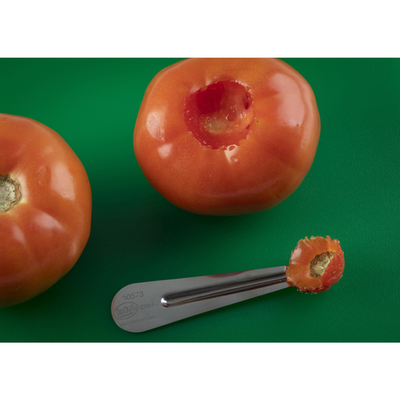 TableCraft Products 10573 4.25&quot; W x 1&quot; D x 0.2&quot; H Stainless Steel Tomato Corer
