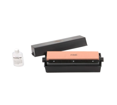 TableCraft Products MH-311 11 1/2" x 2 1/2" Three-Way Sharpener System