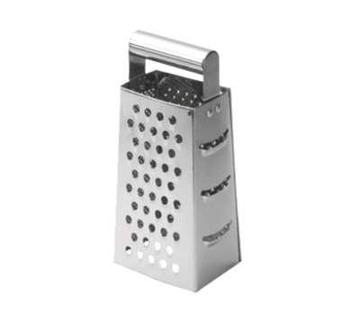 TableCraft Products SG202 3 1/4" W x 4 1/4" D x 9 1/2" H Tapered Stainless Steel Grater