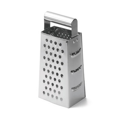 TableCraft Products SG202 3 1/4" W x 4 1/4" D x 9 1/2" H Tapered Stainless Steel Grater