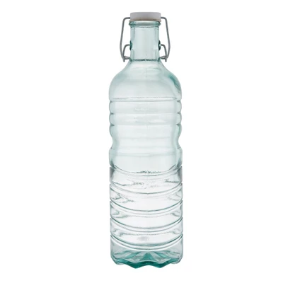 TableCraft Products 6632 3 3/4" W x 3 3/4" D x 13 1/4" H 50 Oz. Authentic Collection Water Bottle