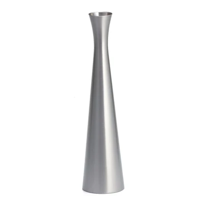 TableCraft Products 268 8" Zinc Alloy Flower Vase
