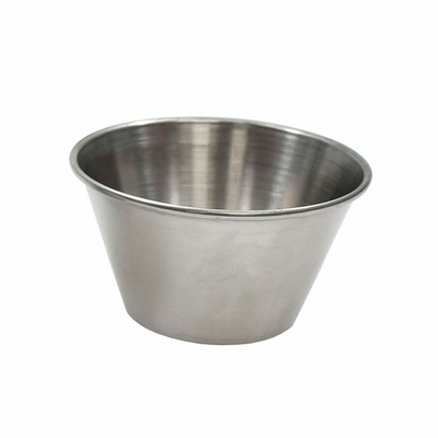TableCraft Products 5073 6 Oz. Stainless Steel Sauce Cup