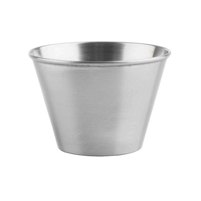 TableCraft Products 5073 6 Oz. Stainless Steel Sauce Cup
