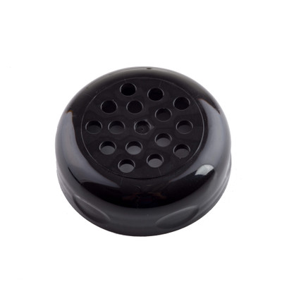 TableCraft Products C260TBK 8 Oz. Black Plastic Cash & Carry Shaker Top Only