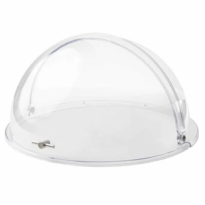 TableCraft Products PC2 19" Dia. x 10" H Polycarbonate Clear Round Dome Cover
