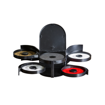 TableCraft Products H5633 5 Tier Black Polystyrene Glass Rimmer