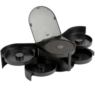 TableCraft Products H5633 5 Tier Black Polystyrene Glass Rimmer