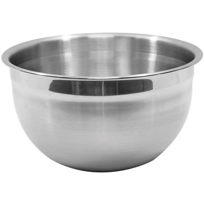 TableCraft Products H833 5 Qt. 11" Dia. x 6" Stainless Steel Premium Mixing Bowl