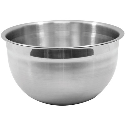 TableCraft Products H833 5 Qt. 11" Dia. x 6" Stainless Steel Premium Mixing Bowl