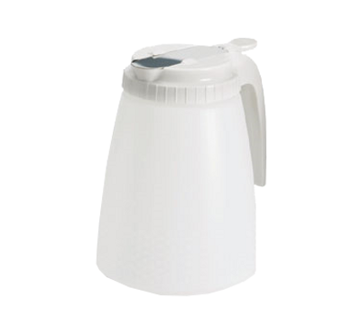 TableCraft Products 748W 48 oz Dispenser White Top