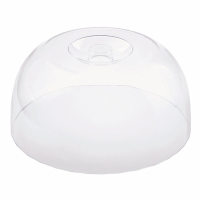 TableCraft Products PCD1 12" Dia. x 5 3/4" H Clear Styrene Cake Dome
