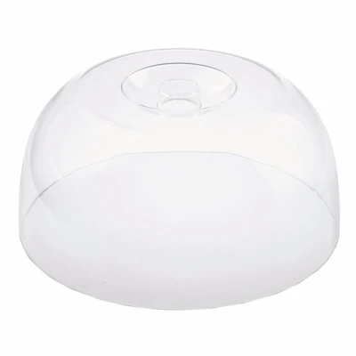 TableCraft Products PCD1 12" Dia. x 5 3/4" H Clear Styrene Cake Dome