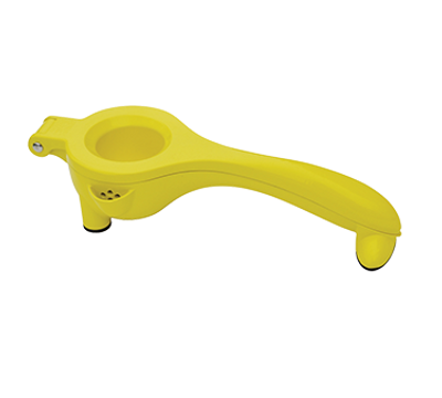 TableCraft Products V119 Yellow Coated Zinc Alloy Footed Cash & Carry Citrus Hand Squeezer