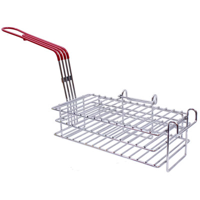 TableCraft Products TB1164 Nickel Plated Burrito Fry Basket