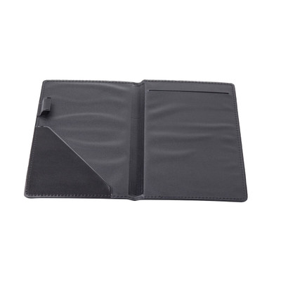 TableCraft Products 59BK Black Vinyl Check Presenter with Credit Card Holder