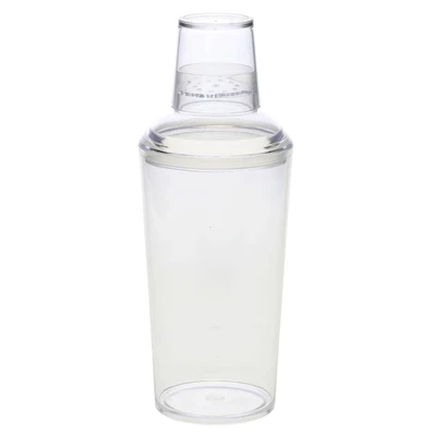 TableCraft Products PS378 27 Oz. Clear SAN Plastic Cocktail Shaker