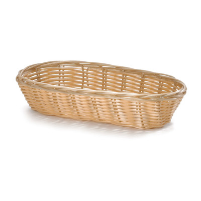 TableCraft Products 1117W 9" W x 4" D x 2-1/4" H Hand-Woven Basket