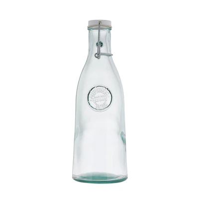 TableCraft Products 6621 33 Oz. Green Tint Authentic Re-Sealable Bottle