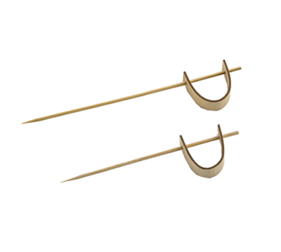 TableCraft Products BAMPS6 6" Bamboo Cash & Carry Sword Pick