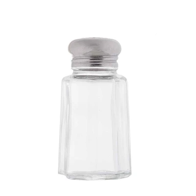TableCraft Products 150S&amp;P-2 1 Oz. 1 9/16" Dia. x 3"H Stainless Steel Tops Salt/Pepper Shaker - 24/Case