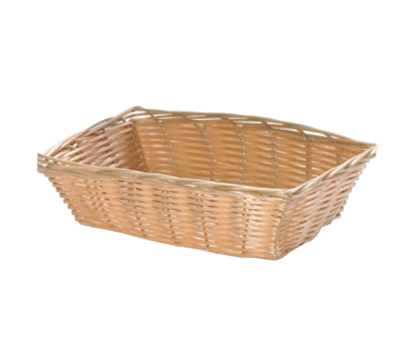 TableCraft Products 1172W 9&quot; W x 6&quot; D x 2-1/2&quot; H Hand-Woven Basket