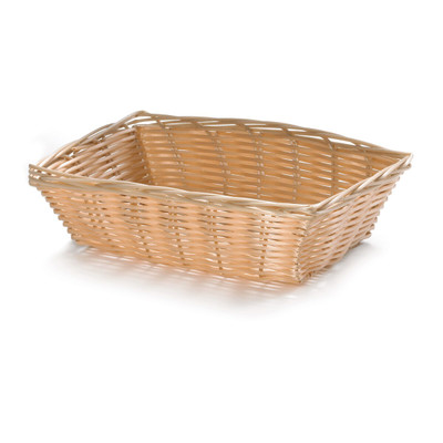 TableCraft Products 1172W 9" W x 6" D x 2-1/2" H Hand-Woven Basket
