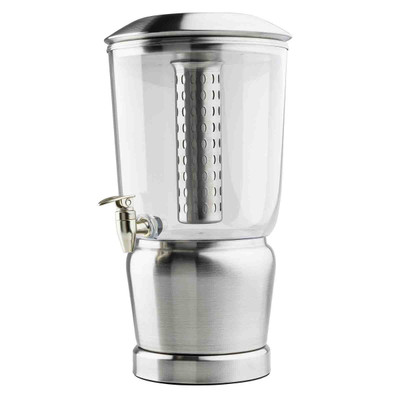 TableCraft Products 75 2.5 Gal. 10 3/4" W x 11 1/2" D x 19 1/2" H Tritan Cash & Carry Beverage Dispenser