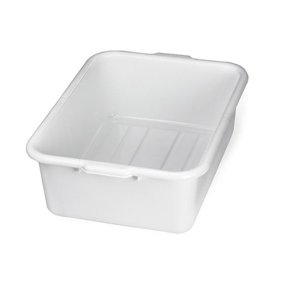 TableCraft Products 1537G 6 Gal Gray Bus Tub HDPE Tote Box