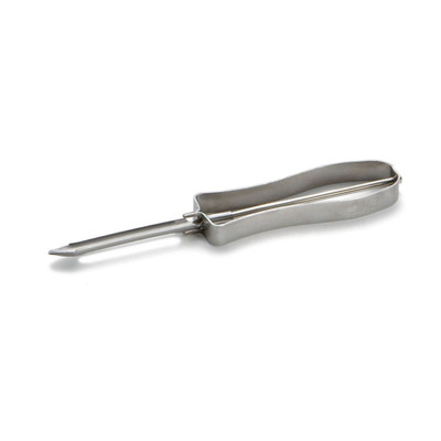 TableCraft Products 46 6" x 1" x 1/2" Tempered Steel Economy Peeler - 24/Case