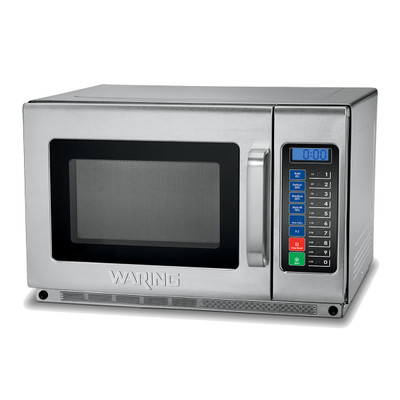 Waring WMO120 1.2 Cubic Feet Heavy Duty Stainless Steel Microwave Oven - 208/230 Volts