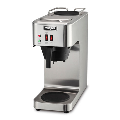 Waring WCM50 Single Stainless Steel Pourover Coffee Brewer - 120 Volts
