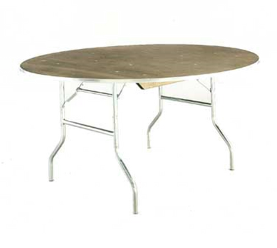 Maywood MP72RD 72" W x 30" H Plywood Round Top Standard Folding Table