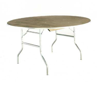 Maywood MP84RD 84" W x 30" H Plywood Round Top Standard Folding Table