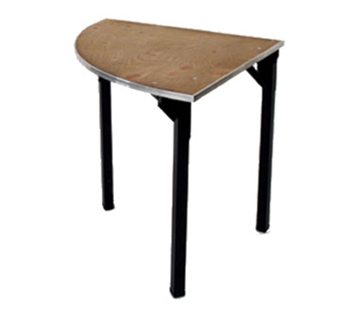Maywood DPORIG30QR 30" W x 30" H Plywood Quarter-Round Top Original Folding Table