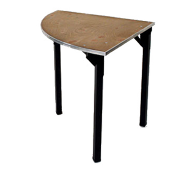 Maywood DPORIG30QR 30" W x 30" H Plywood Quarter-Round Top Original Folding Table